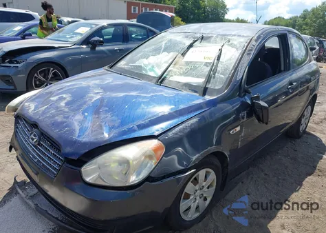 2010 Hyundai Accent Gs z USA, uszkodzony, nr VIN KMHCM3AC0AU152751